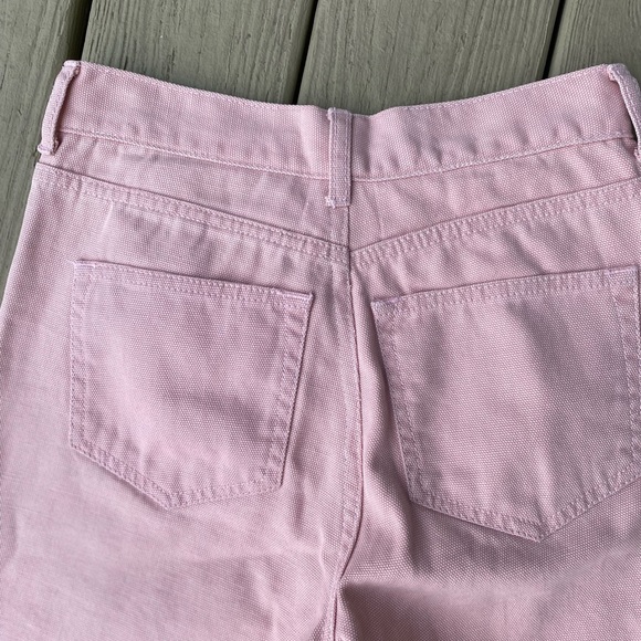 BCBGeneration - Woman’s blush pink wide leg cropped mid rise jeans, Siz… - Picture 4 of 7